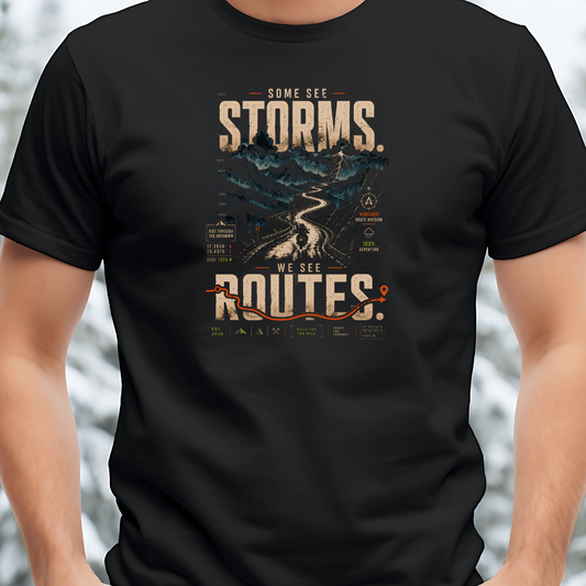 Storm Routes Classic Printed T-Shirt