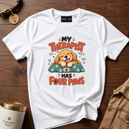 My Therapist Has Four Paws Tee