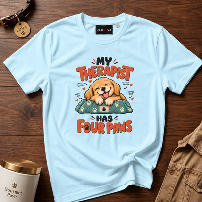 My Therapist Has Four Paws Tee