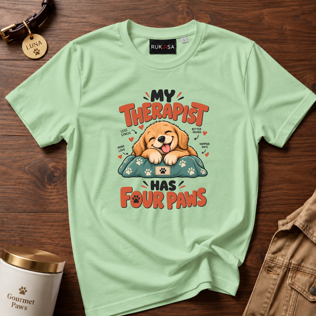 My Therapist Has Four Paws Tee