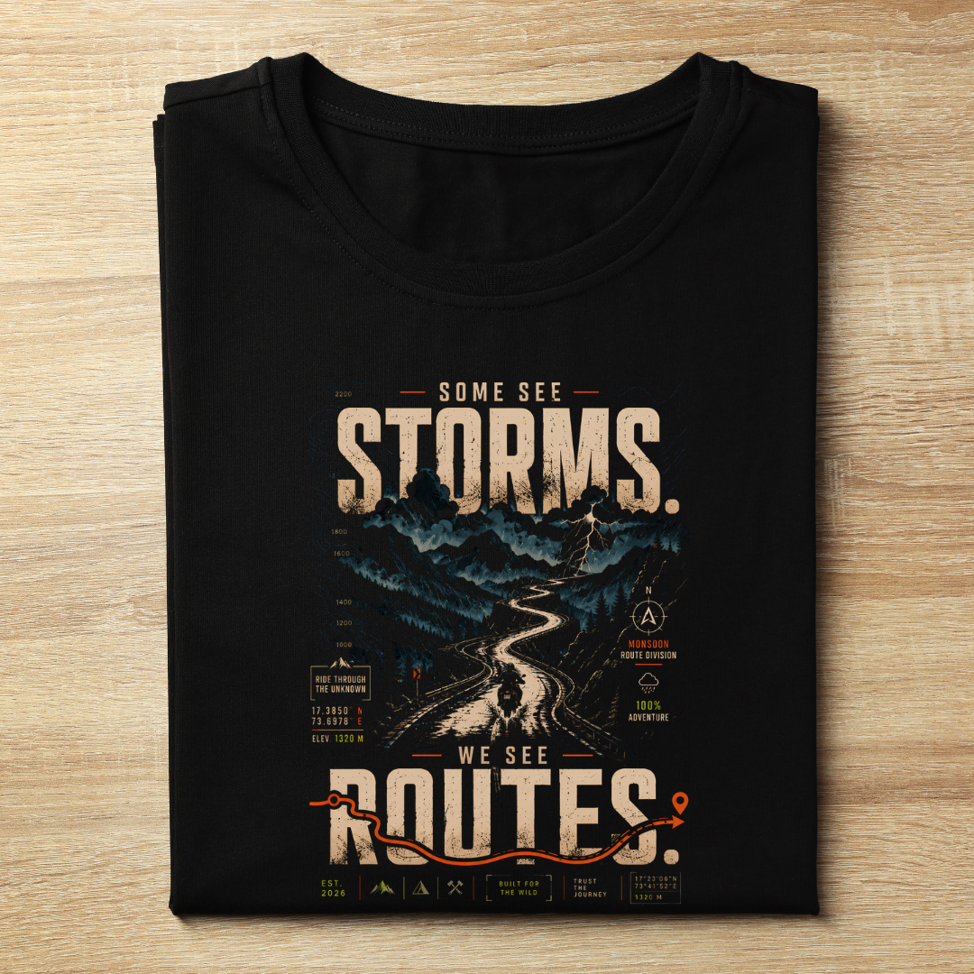 Storm Routes Classic Printed T-Shirt