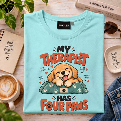 My Therapist Has Four Paws Tee