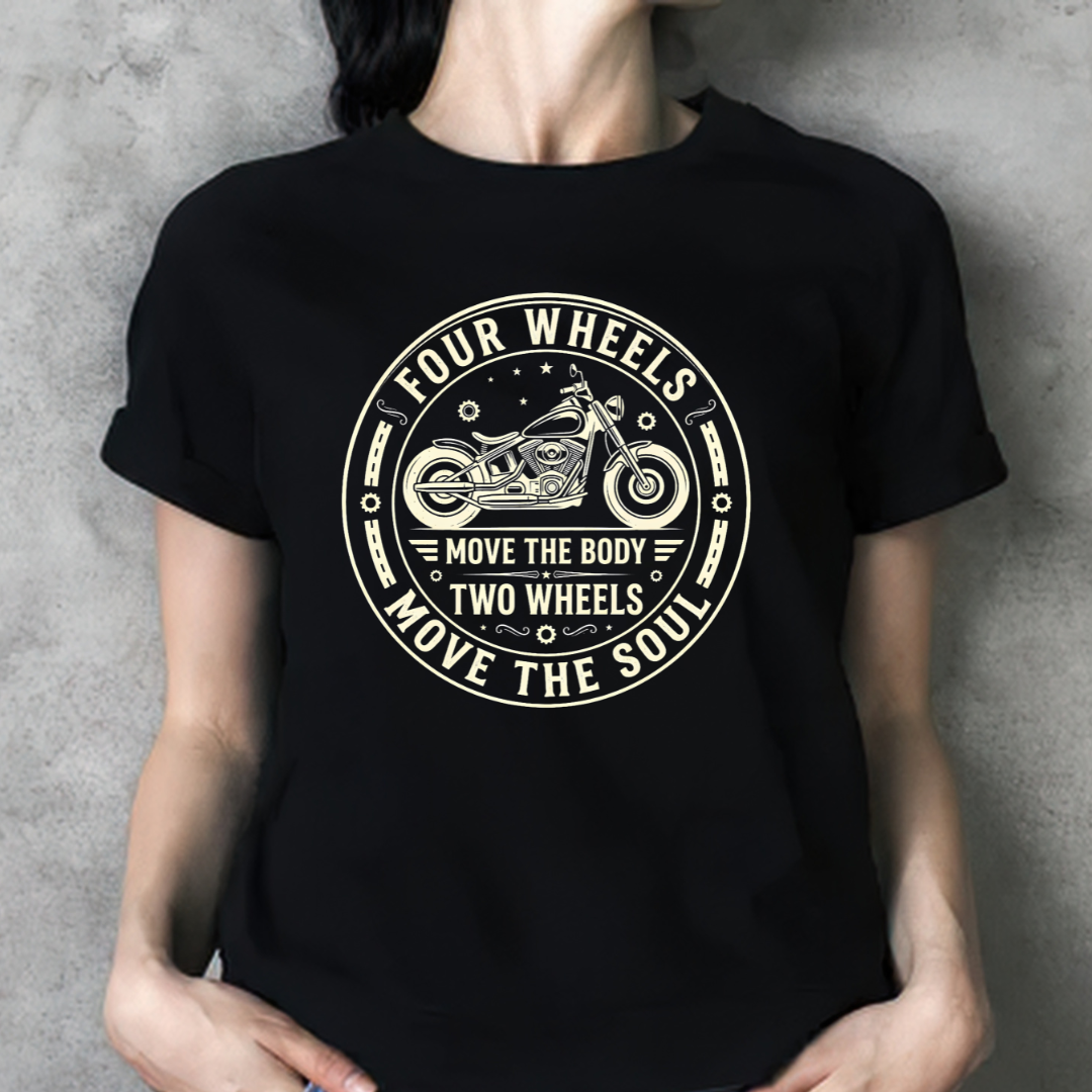 Two Wheels Move The Soul Unisex T-Shirt