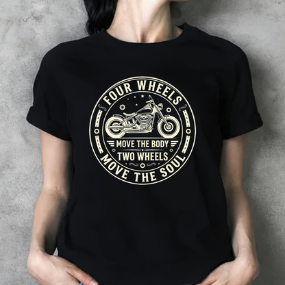 Two Wheels Move The Soul Unisex T-Shirt
