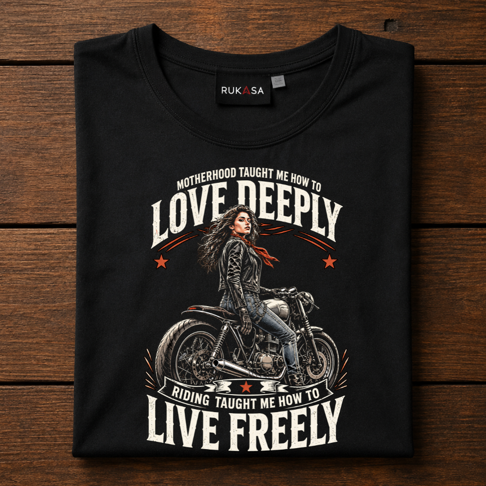 Motherhood Love Deeply Graphic Tee
