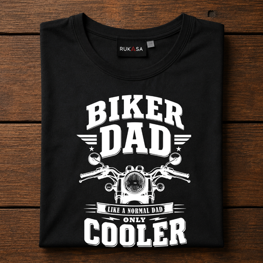 Biker Dad Only Cooler Tee