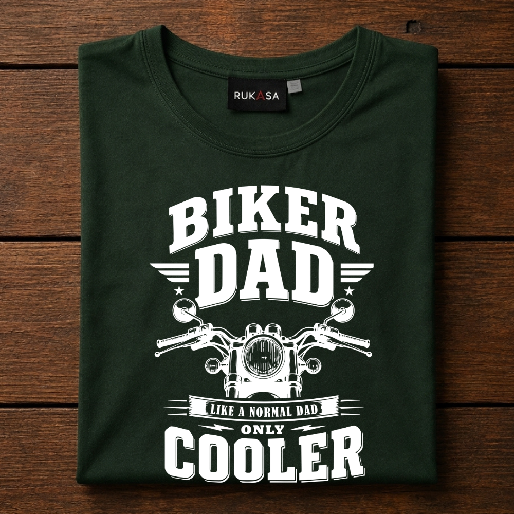 Biker Dad Only Cooler Tee