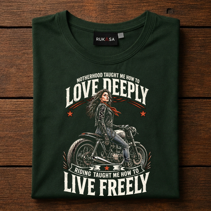 Motherhood Love Deeply Graphic Tee