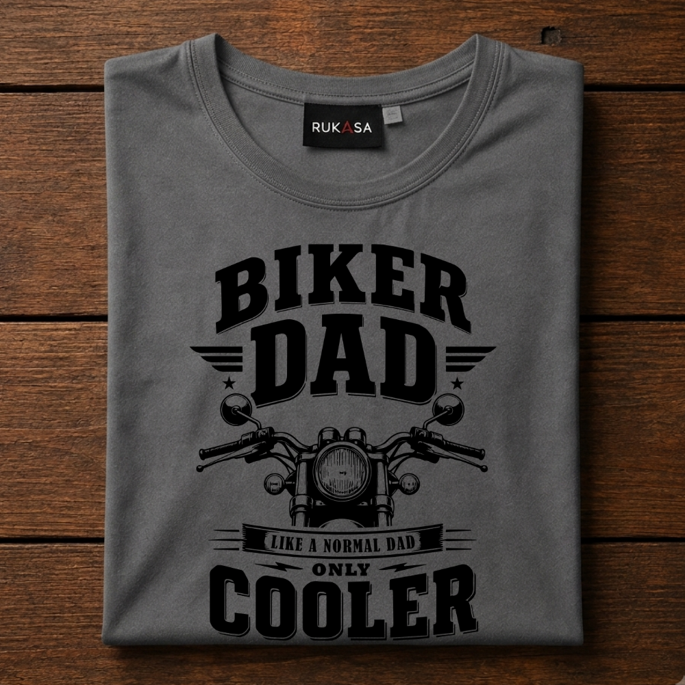 Biker Dad Only Cooler Tee V2
