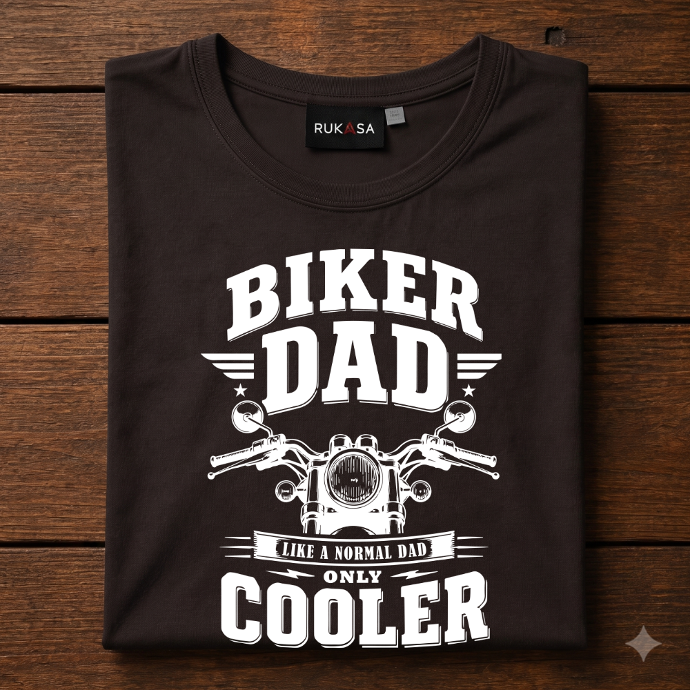 Biker Dad Only Cooler Tee