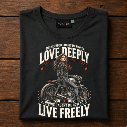Motherhood Love Deeply Graphic Tee