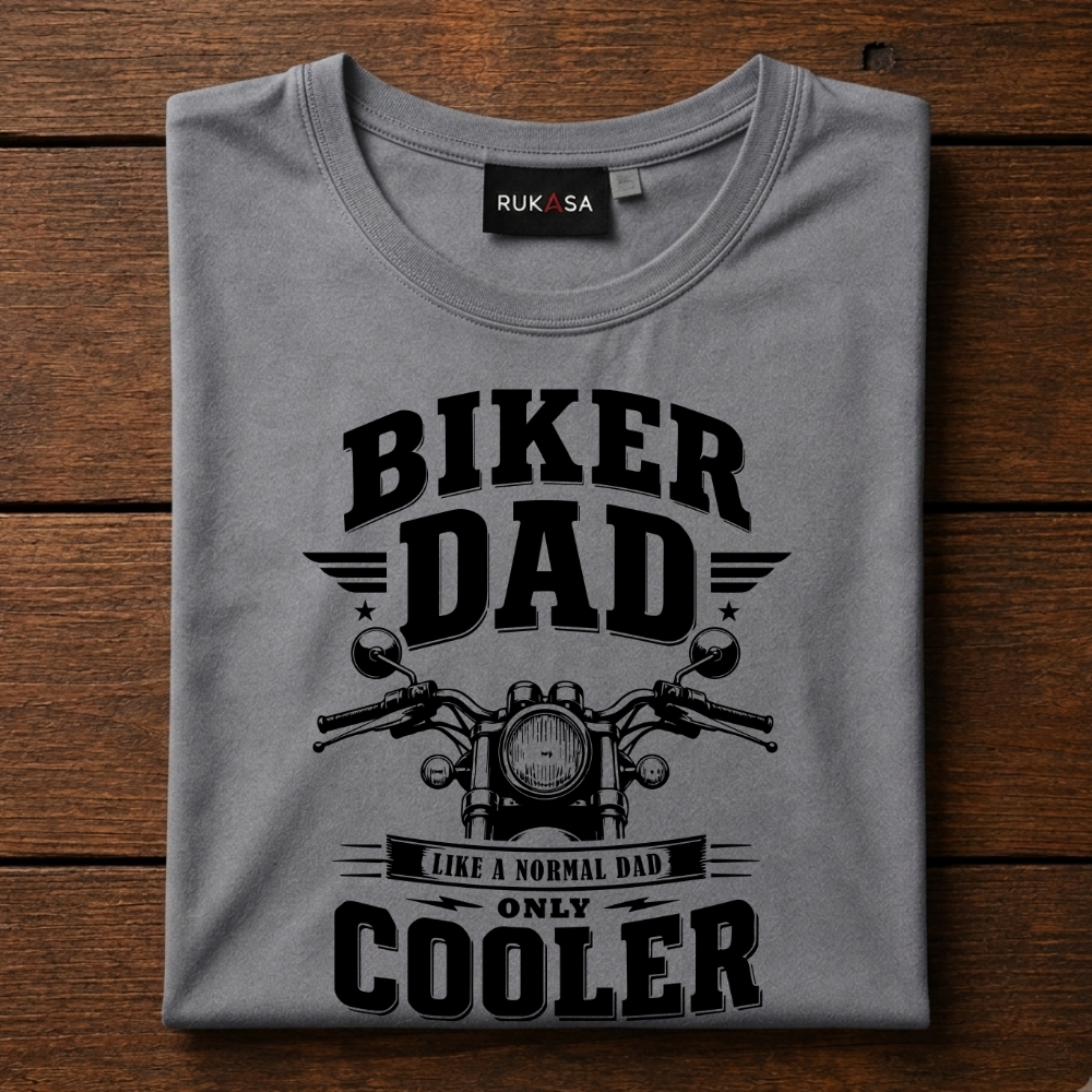Biker Dad Only Cooler Tee V2