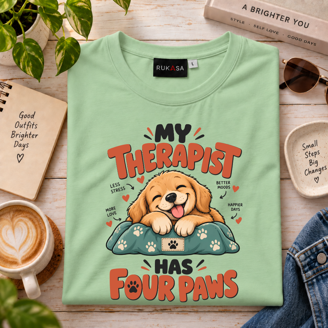 My Therapist Has Four Paws Tee