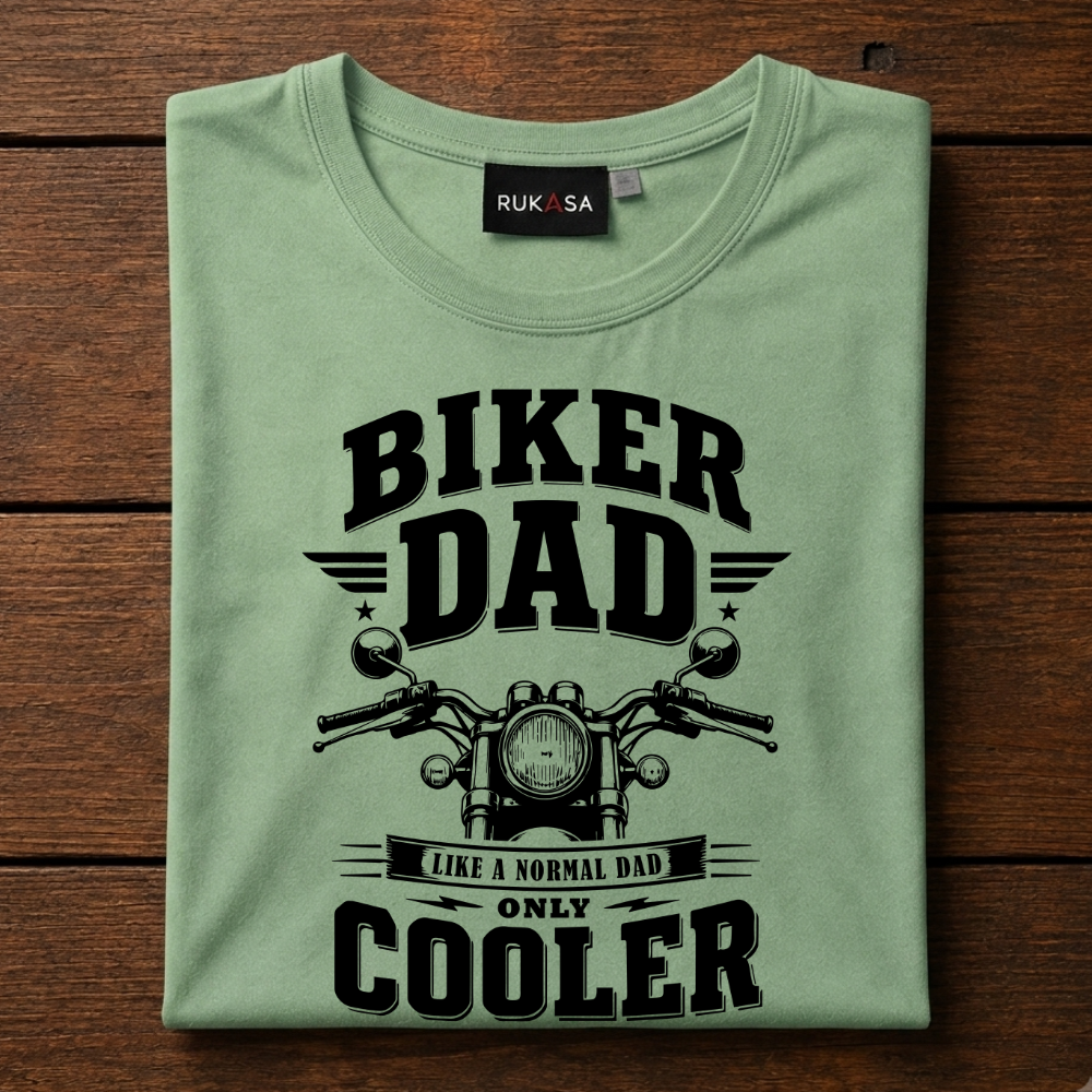 Biker Dad Only Cooler Tee V2