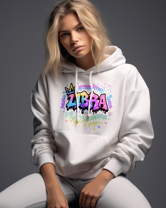 Libra Zodiac Unisex Oversized Hoodie