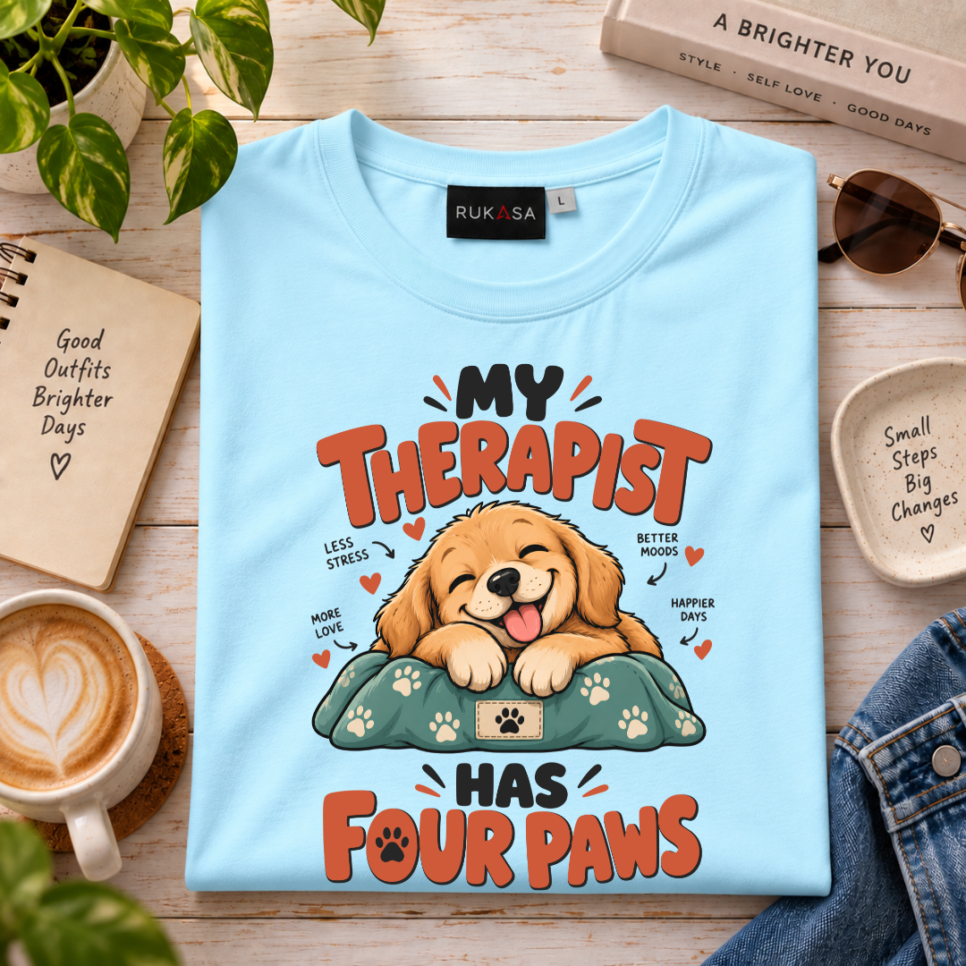 My Therapist Has Four Paws Tee