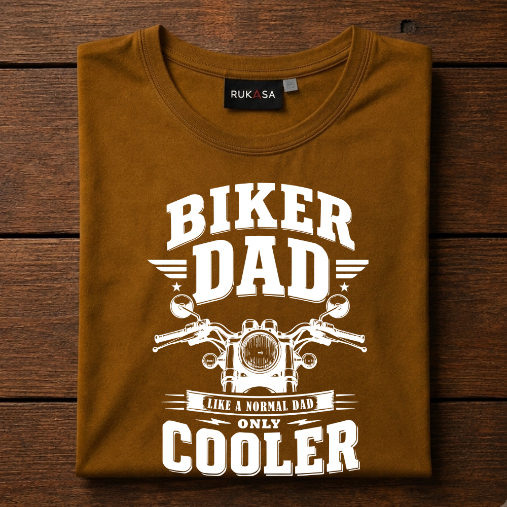 Biker Dad Only Cooler Tee