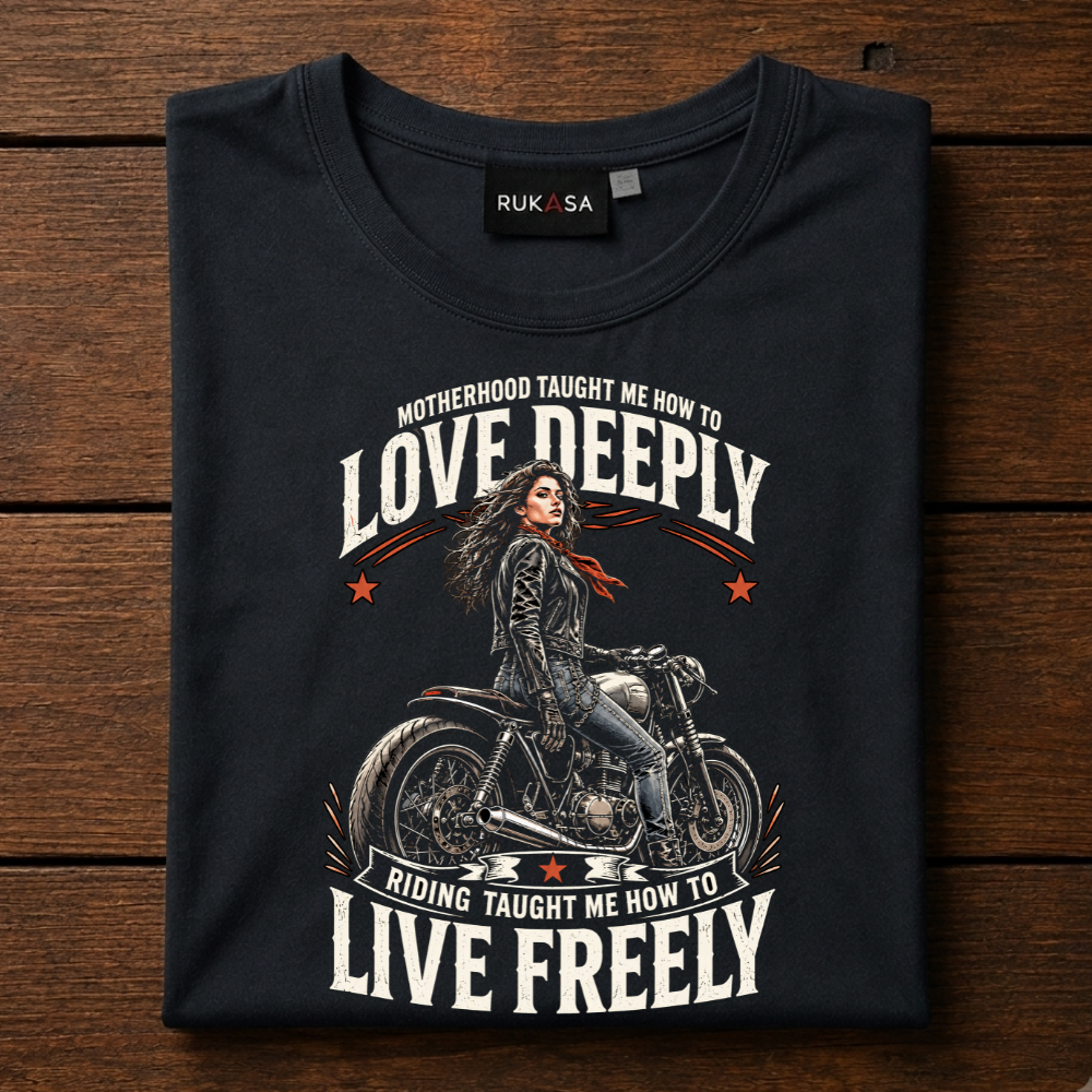 Motherhood Love Deeply Graphic Tee