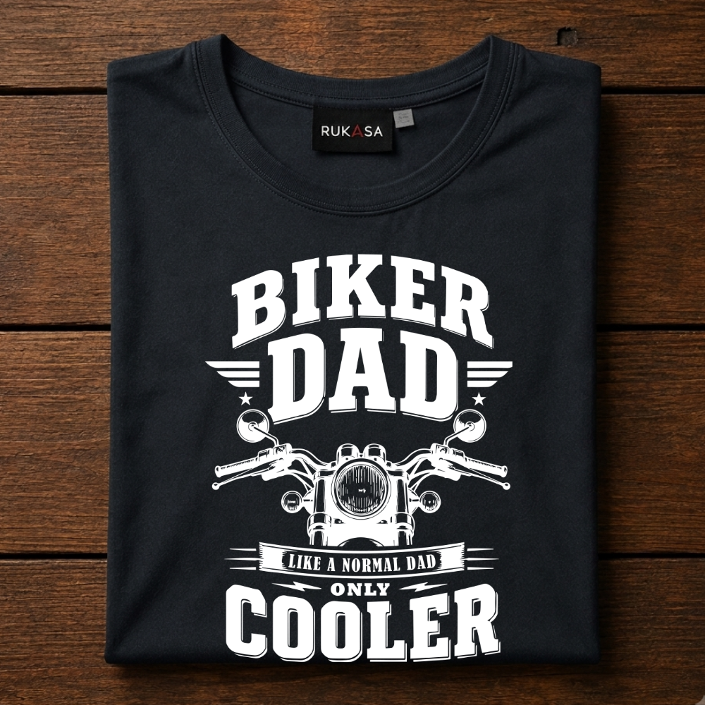 Biker Dad Only Cooler Tee