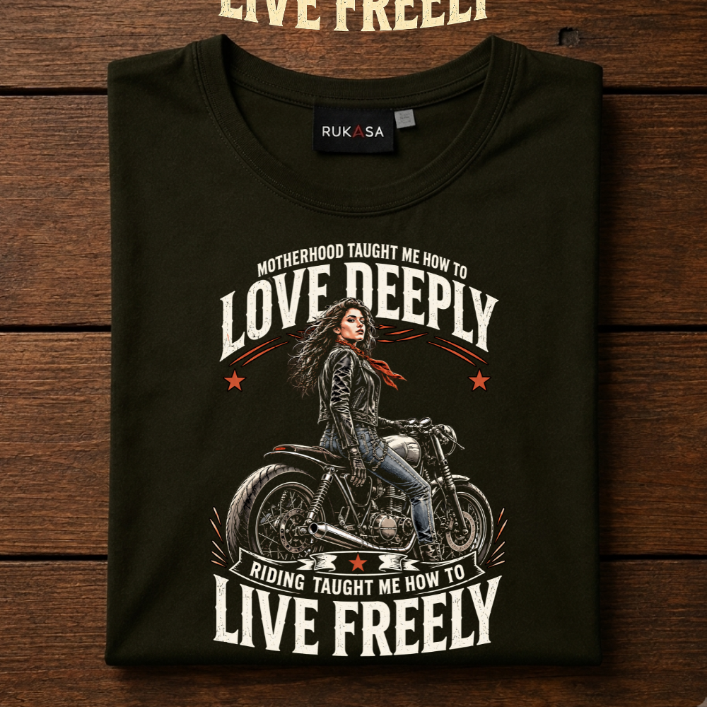 Motherhood Love Deeply Graphic Tee