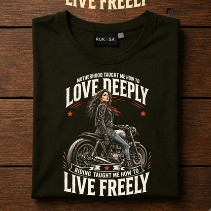 Motherhood Love Deeply Graphic Tee