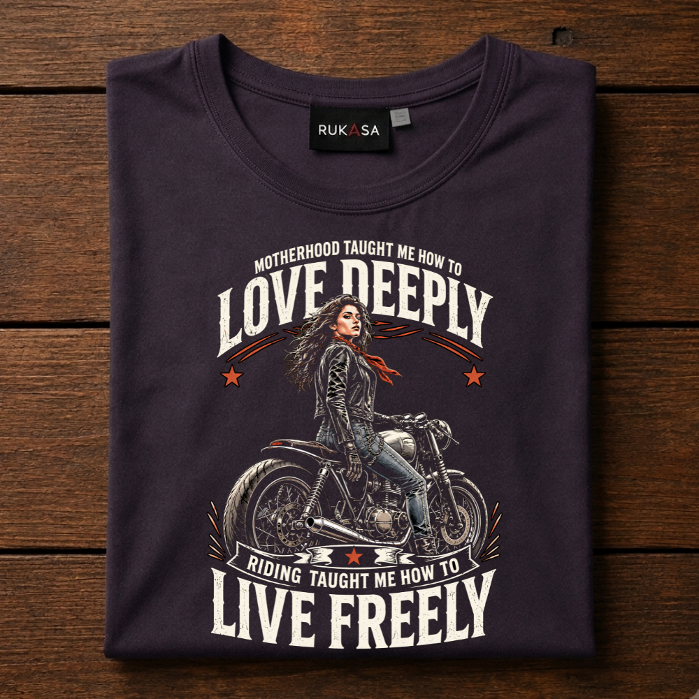 Motherhood Love Deeply Graphic Tee