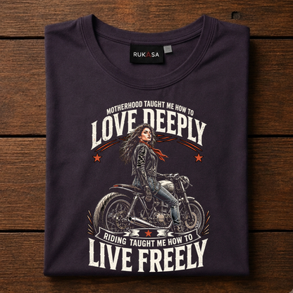 Motherhood Love Deeply Graphic Tee