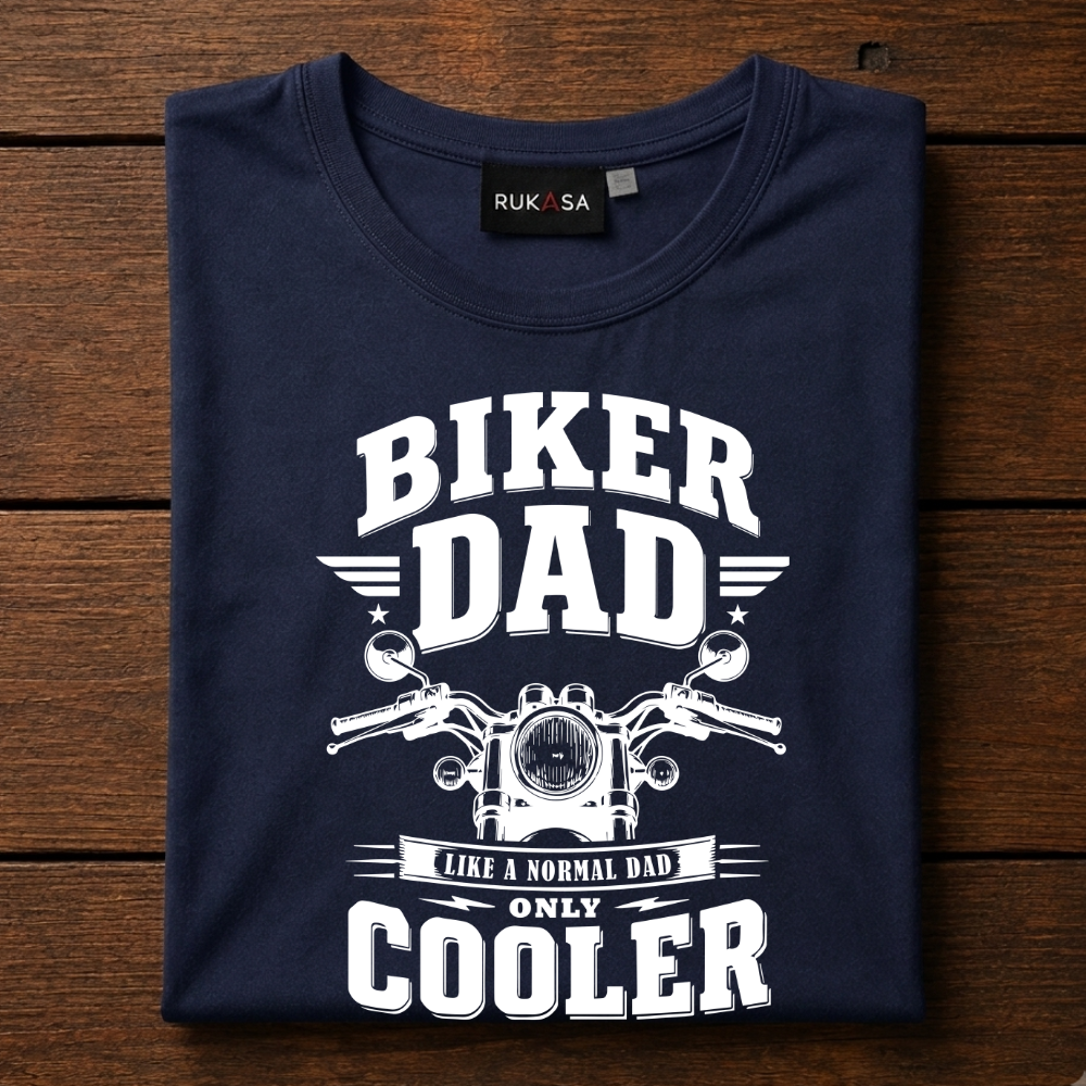 Biker Dad Only Cooler Tee