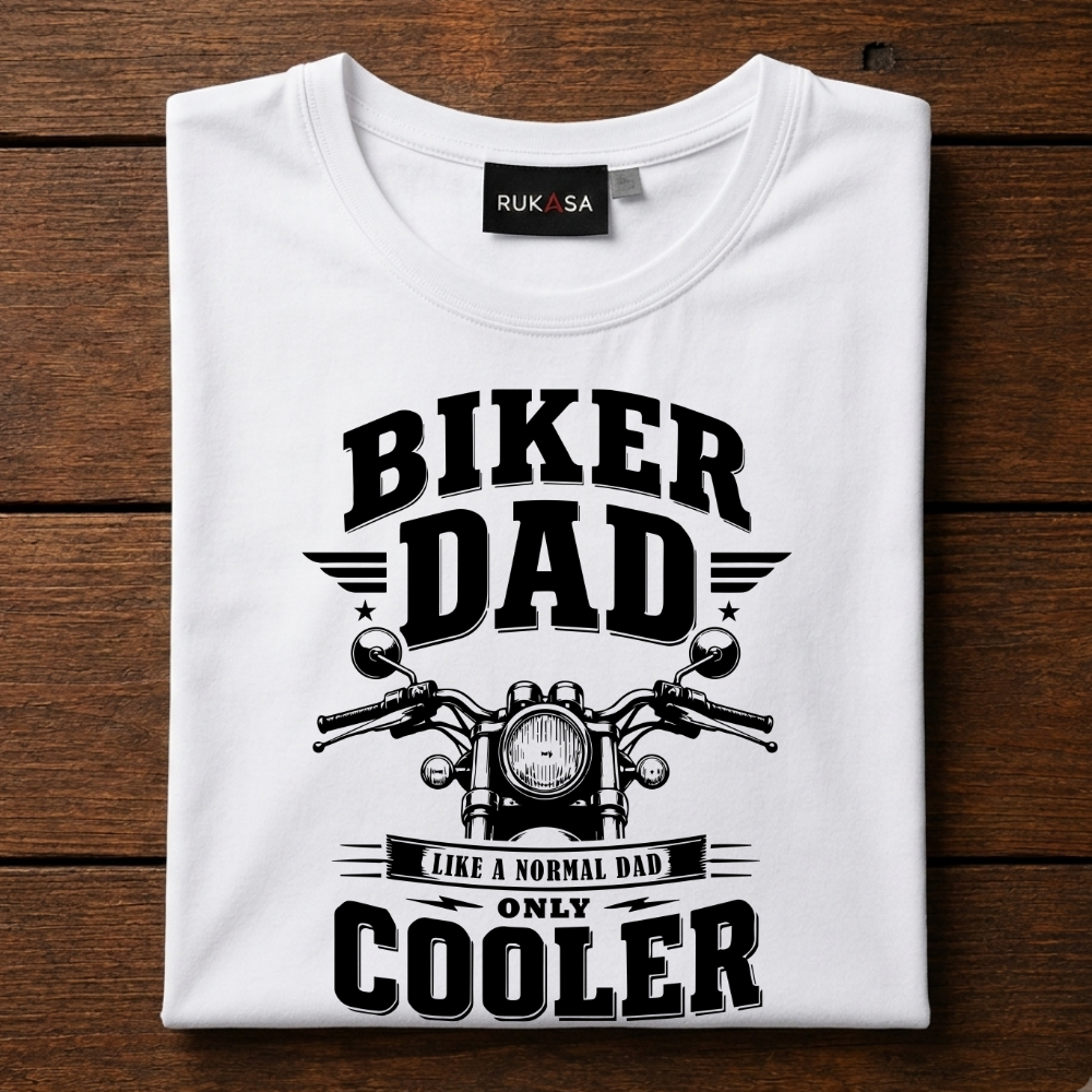 Biker Dad Only Cooler Tee V2