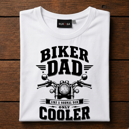 Biker Dad Only Cooler Tee V2