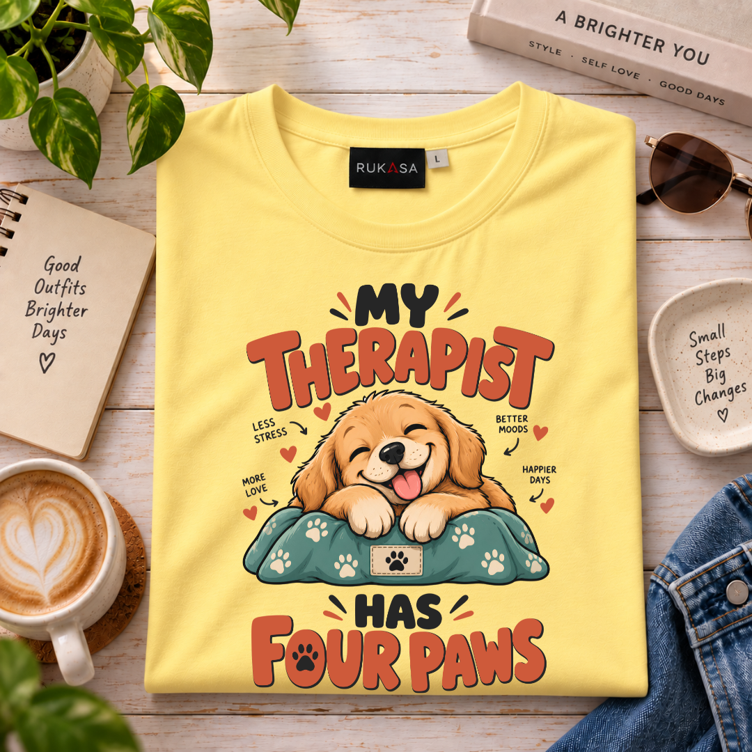 My Therapist Has Four Paws Tee