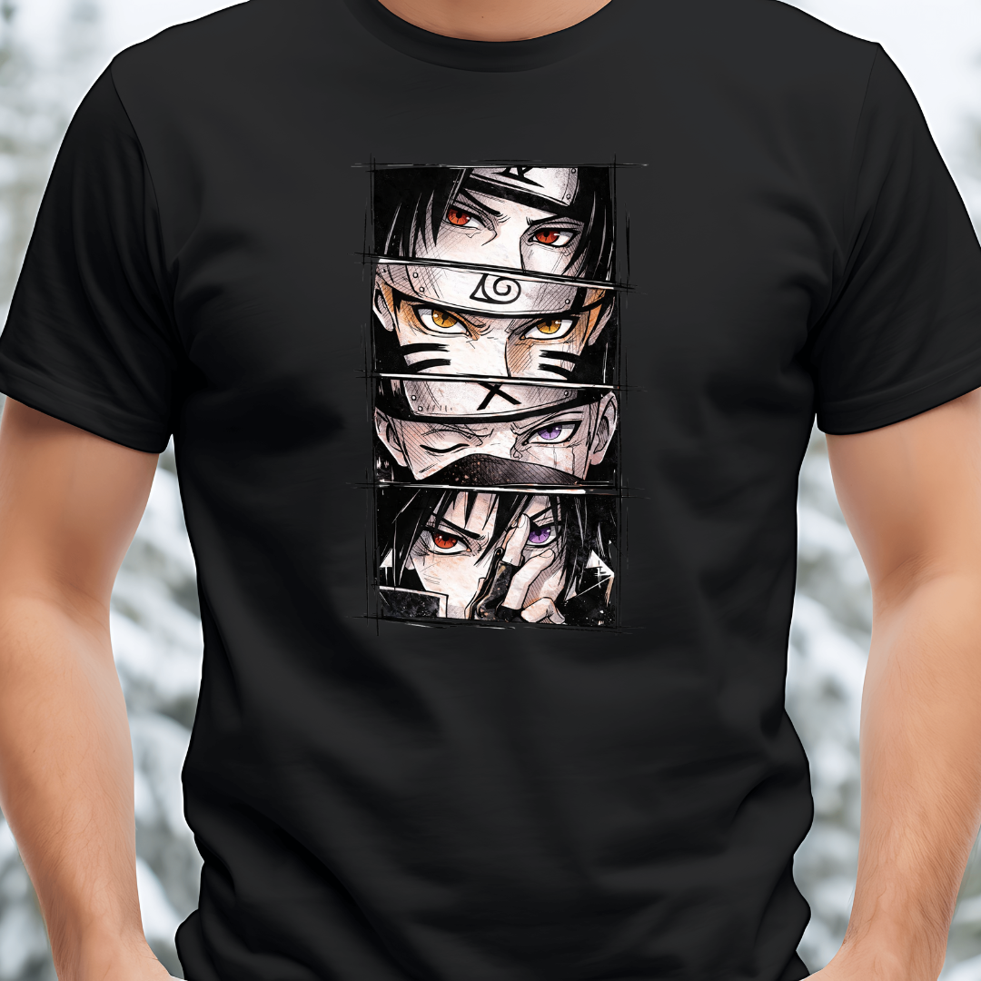Naruto Unisex Classic Printed T-Shirt