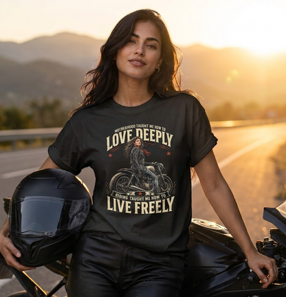 Motherhood Love Deeply Graphic Tee